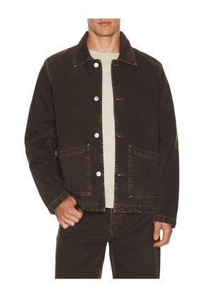 Sunflower Worker Jacket in Brown. Size S. Also in M.