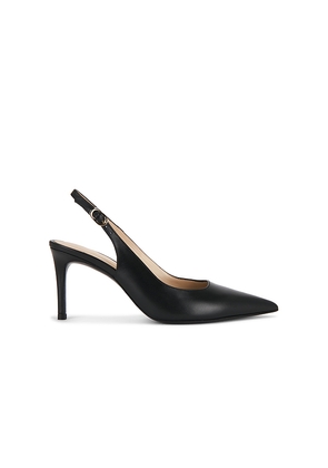 Stuart Weitzman Stuart Power Slingback 75 Pump in Black. Size 9. Also in 6.