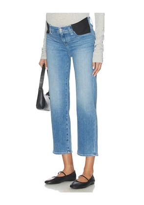 PAIGE Mason Ankle Maternity Jeans in Blue. Size 23. Also in 24, 25, 26, 27, 28.