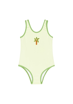 Wild Wawa Palm Swimsuit in Green. Size 2/3. Also in 3/4.