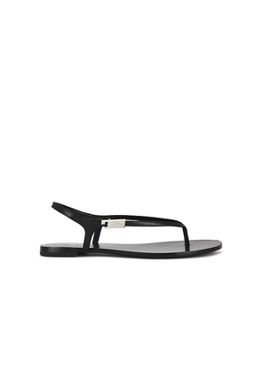 Tory Burch Gigi Thong Sandal in Black. Size 6. Also in 7, 8, 9.