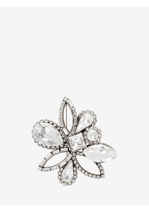 McQueen Chandelier Brooch - Silver - Women