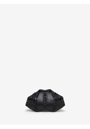McQueen Manta Clutch - Black - Women