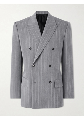 Bottega Veneta - Pinstriped Wool Blazer - Men - Gray - IT 48