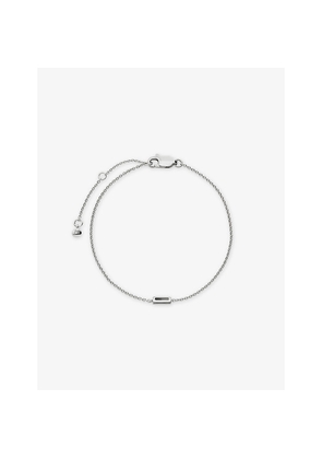Womens Monica Vinader Initial I Sterling-Silver Bracelet