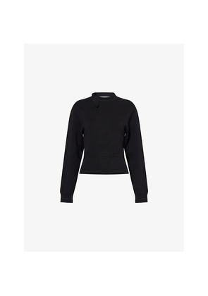 Womens Givenchy Bow Wool-Blend Knitted Jumper