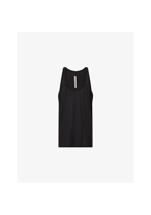 Mens Rick Owens Pony Scoop-Neck Cotton Tank Top