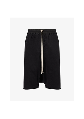 Mens Rick Owens Drkshdw Drawstring Cotton Shorts