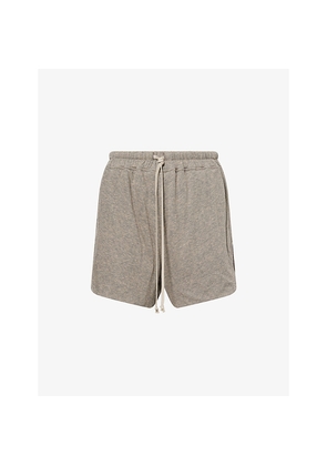 Mens Rick Owens Boxers Drawstring-Waistband Cotton-Jersey Shorts
