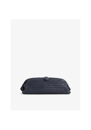 Womens Bottega Veneta Lauren Large Leather Clutch Bag