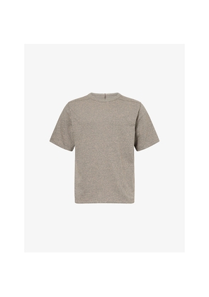 Mens Rick Owens Brad Crew-Neck Cotton-Shirt T-Shirt