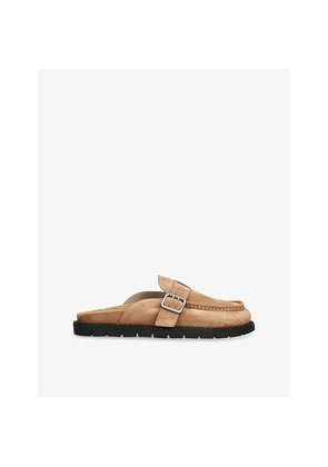 Womens Duke & Dexter Winston Backless Suede Mules