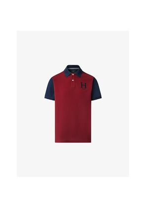 Mens Hackett Heritage Peaks Classic-Fit Cotton-Piqué Polo Shirt