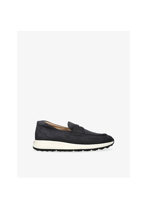 Mens TODS Mocassino Sportivo 79K Suede Loafers