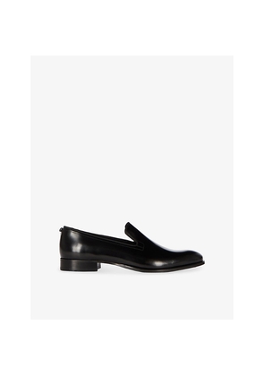 Mens The Kooples Skull-Embellished Leather Loafers