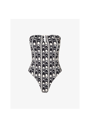 Womens Malina Signature Abstract-Print Swimsuit