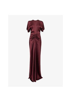 Womens Victoria Beckham Isabella Satin Gown