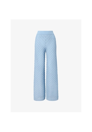 Womens Malina Alissa Wide-Leg Knitted Trousers