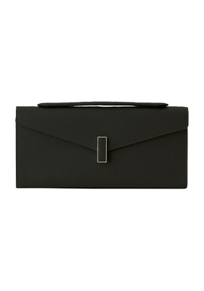 Iside leather clutch bag