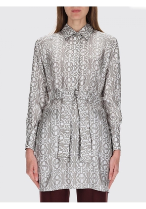 Dress MAX MARA Woman color Pearl