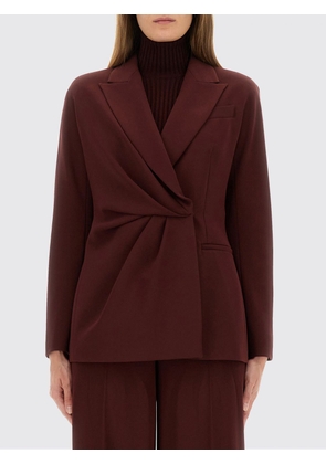 Blazer MAX MARA Woman color Burgundy