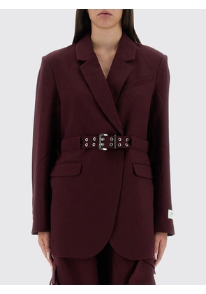 Blazer GANNI Woman color Burgundy