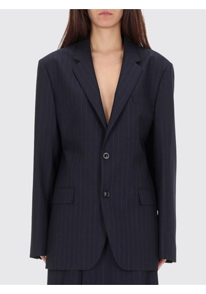 Blazer MAISON MARGIELA Woman color Blue