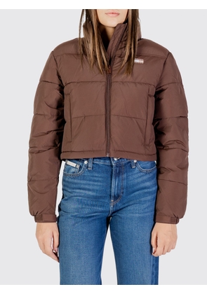 Jacket TOMMY JEANS Woman color Brown