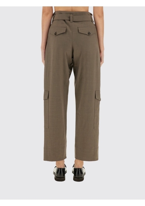 Pants BRUNELLO CUCINELLI Woman color Mud
