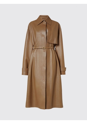Trench Coat FENDI Woman color Brown