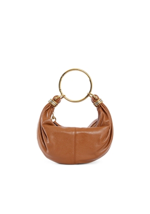 Small Bracelet Bag in Grained Leather