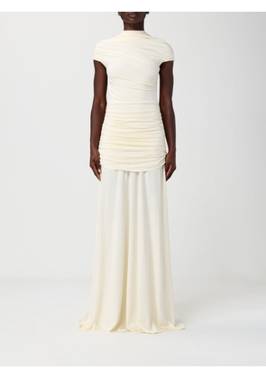 Dress SELF-PORTRAIT Woman color Yellow