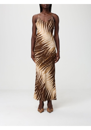 Dress JUST CAVALLI Woman color Brown