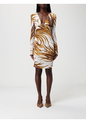 Dress JUST CAVALLI Woman color Gold