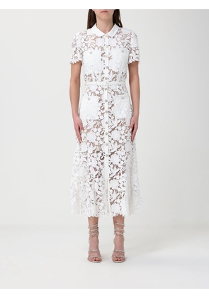 Dress SELF-PORTRAIT Woman color White