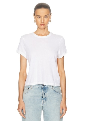 Citizens of Humanity Kyle Tee in Pashmina - White. Size XS (also in ).