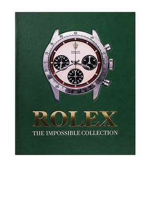 Assouline Rolex: The Impossible Collection (2nd Edition) in Green - Green. Size all.