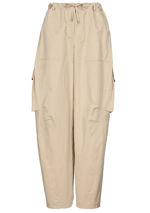 ALAÏA ALAΪA Cargo Pant in Sable - Tan. Size 40 (also in ).