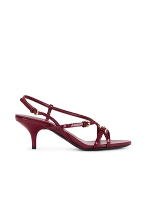 Miu Miu Slingback Kitten Heel in Porpora - Wine. Size 36 (also in 36.5, 37.5, 39, 39.5, 40).