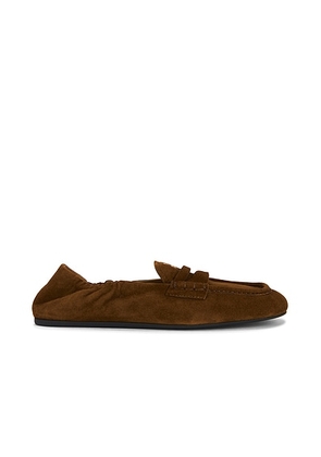 Miu Miu Suede Loafer in Rovere - Brown. Size 36 (also in ).