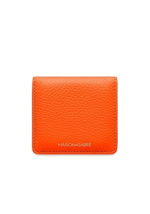 MAISON de SABRÃ Compact Mirror in Manhattan Sandstone - Orange. Size all.