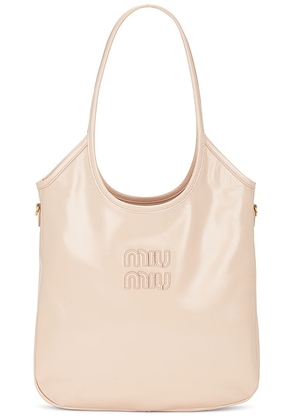 Miu Miu Ivy Bag in Cipria - Beige. Size all.