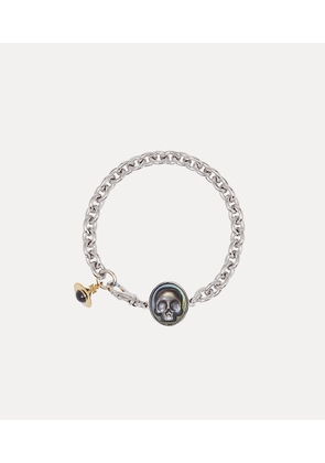 Vivienne Westwood Man. Jed Bracelet Platinum-gold-grey-mop-black-enamel Platinum-gold-grey-mop-black-enamel Men