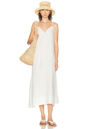 Left On Friday Leisure Maxi Dress in Coconut - White. Size L/XL (also in S/M).