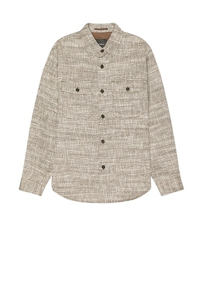 Theory Garvin Tweed Jacket in Coffee Multi - Brown. Size S (also in ).