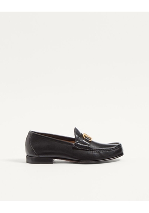 Valentino Garavani Vlogo Signature Buffalo Loafer 20Mm Woman BLACK 35
