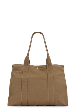 The Row Sisal Shoulder Bag in Sahara Ang - Brown. Size all.