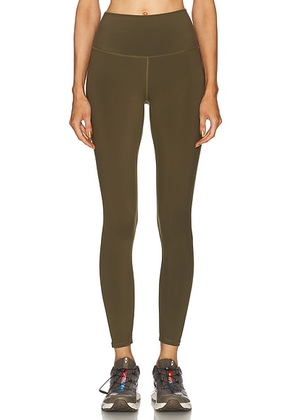 Varley Freesoft High Rise 25 Legging in Dark Olive - Olive. Size M (also in ).