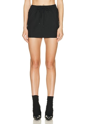 WARDROBE.NYC Utility Mini Skirt in Black - Black. Size XL (also in ).