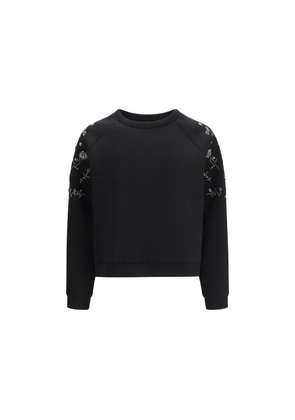Max Mara Black Polyester Sweatshirt - L